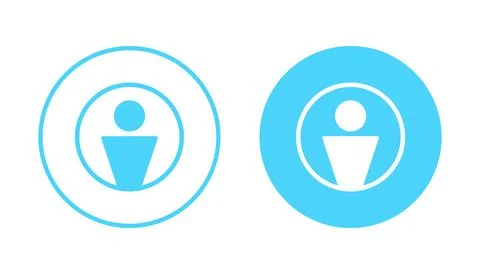 User icon vector. person sign and symbol. people icon. Illustrazione stock