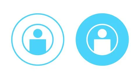 User icon vector. person sign and symbol. people icon. Illustrazione stock