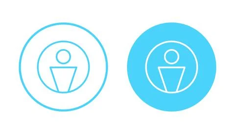 User icon vector. person sign and symbol. people icon. Illustrazione stock