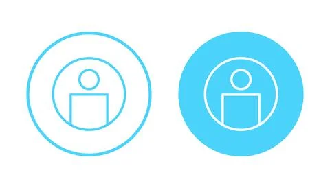 User icon vector. person sign and symbol. people icon. イラスト素材