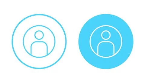 User icon vector. person sign and symbol. people icon. Stock Illustration