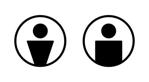 User icon vector. person sign and symbol. people icon. Stock Illustration