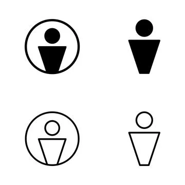 User icon vector. person sign and symbol. people icon. Stock Illustration
