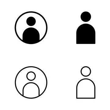 User icon vector. person sign and symbol. people icon. Stock Illustration