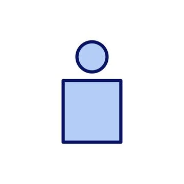 User icon vector. person sign and symbol. people icon. Stock Illustration