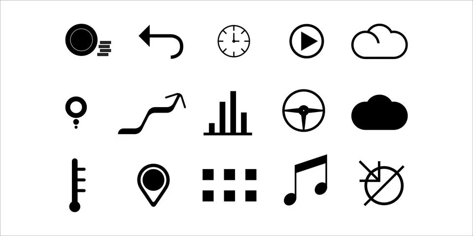 User icons, illustration, vector Illustration