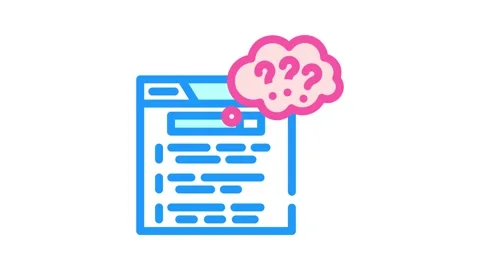 User intent seo color icon animation 库存影片 327264148