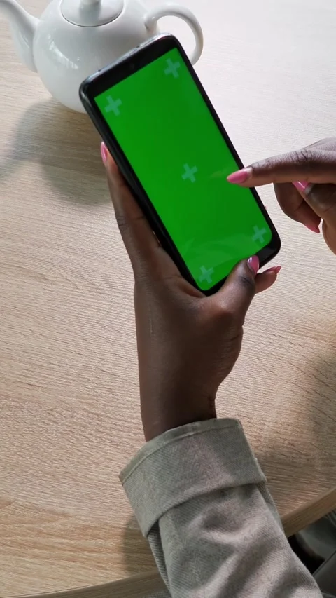 User Interacts With Phone Screen. Smartphone Interface Interaction Shown With Stock Footage 333242123
