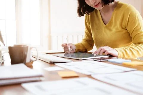 User interface and User experience technology concept. Stock Photos