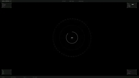 User interface animation for video creators and website designers in a dark.. 스톡 동영상 328435377
