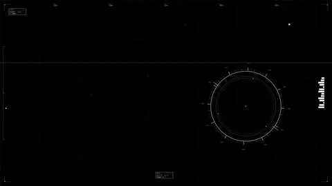 User interface animation for web designer in futuristic space environment with Stock Footage 329023153