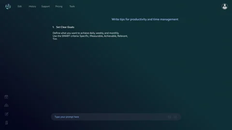 User Interface Of Artificial Intelligence Chatbot Video stock 283751885