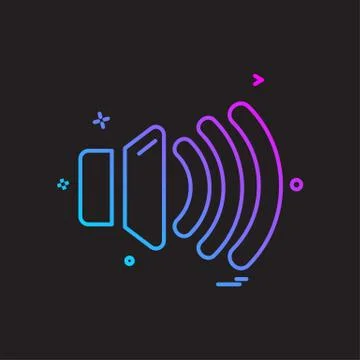 User interface button icon design vector 스톡 일러스트