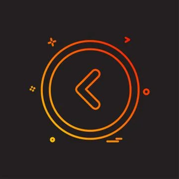 User interface button icon design vector Stockillustratie