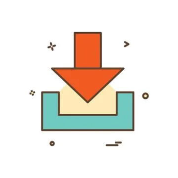 User interface button icon design vector イラスト素材