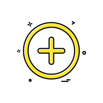 User interface button icon design vector Stock Illustration