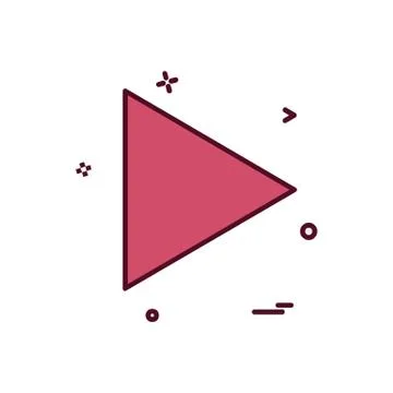 User Interface button icon design vector イラスト素材