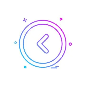 User interface button icon design vector イラスト素材