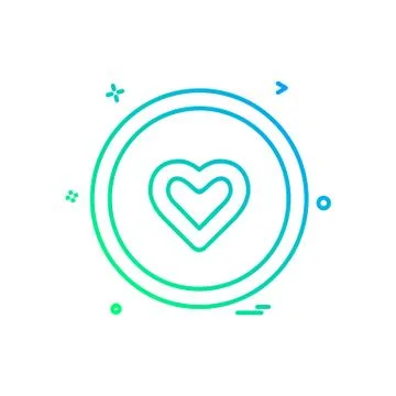 User interface button icon design vector Stockillustratie