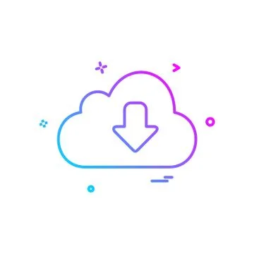 User interface button icon design vector Stockillustratie