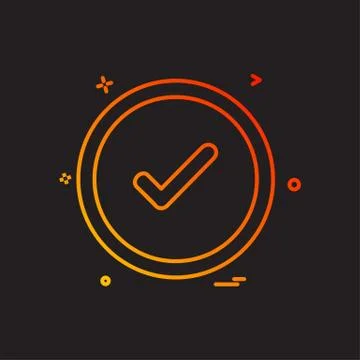 User interface button icon design vector Illustrazione stock