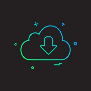 User interface button icon design vector 스톡 일러스트