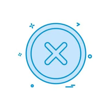 User interface button icon design vector Illustrazione stock