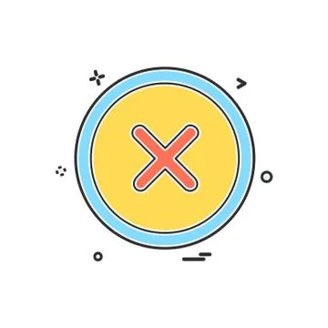 User interface button icon design vector Illustrazione stock