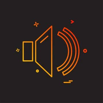 User interface button icon design vector Stock Illustration