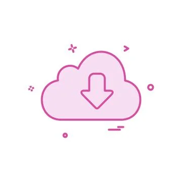 User interface button icon design vector Stock Illustration