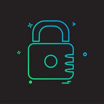 User interface button icon design vector Illustrazione stock