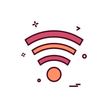 User Interface button icon design vector Illustrazione stock