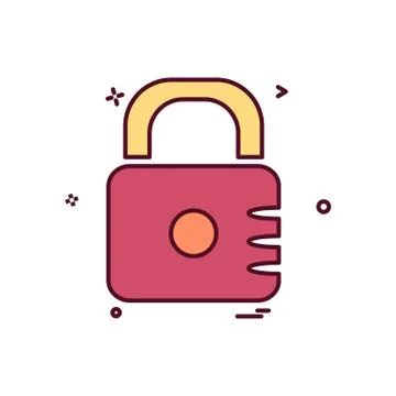 User interface button icon design vector Stock Illustration