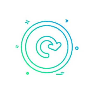 User interface button icon design vector イラスト素材