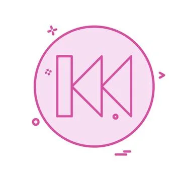 User Interface button icon design vector イラスト素材