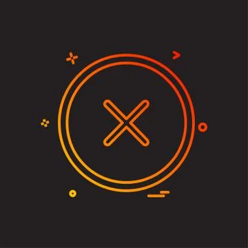 User interface button icon design vector イラスト素材