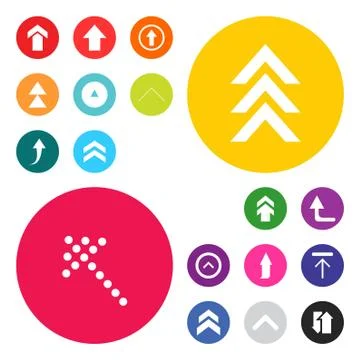 User Interface buttons design set vector Stock Illustration