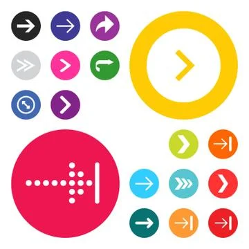 User Interface buttons design set vector Illustrazione stock