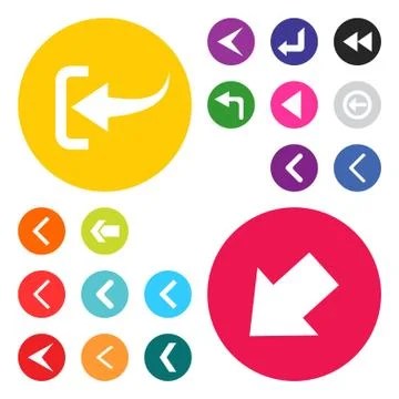 User Interface buttons design set vector イラスト素材