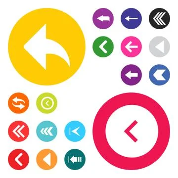 User Interface buttons design set vector Stock Illustration