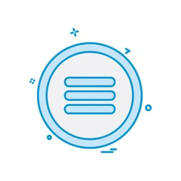 User Interface buttons icon design vector イラスト素材