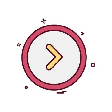 User Interface buttons icon design vector Stock Illustration