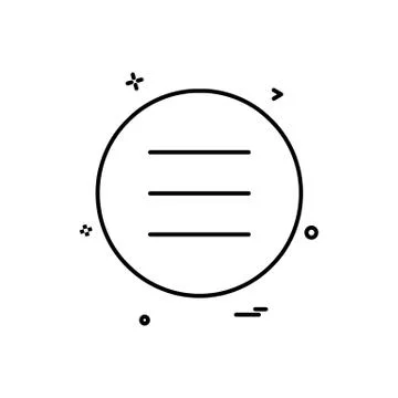 User interface buttons icon design vector Stock Illustration