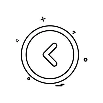 User Interface buttons icon design vector Illustrazione stock