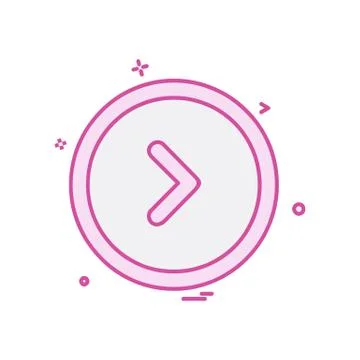 User Interface buttons icon design vector 스톡 일러스트