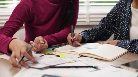 User Interface Designer Team Collaboration for Website Mobile App Project B.. Foto stock