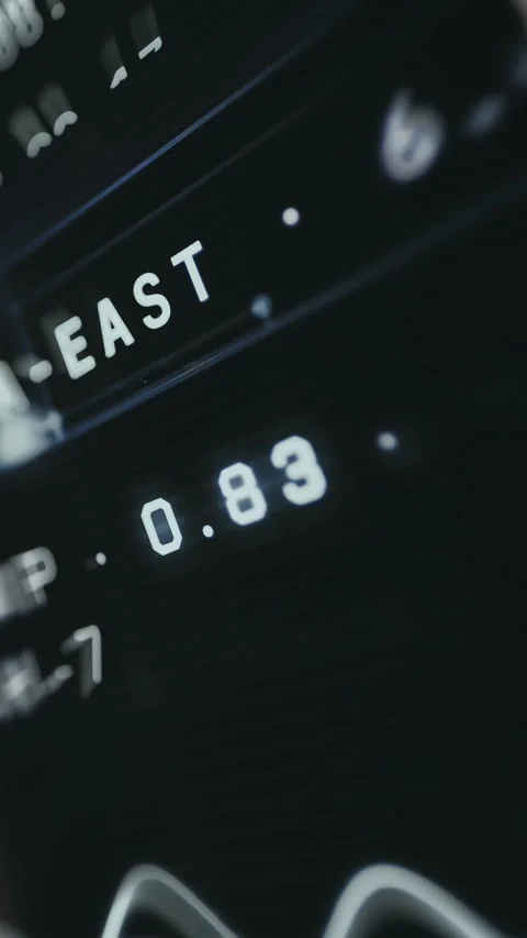 User interface displaying real-time data Stock Footage 335487782