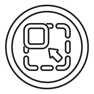 User interface drag and drop interacting icon 스톡 일러스트