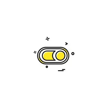 User interface icon deisgn vector Illustrazione stock