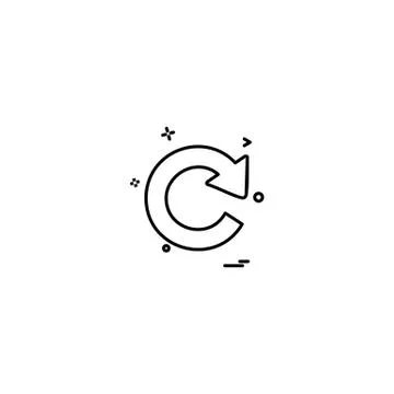 User interface icon deisgn vector 库存插图